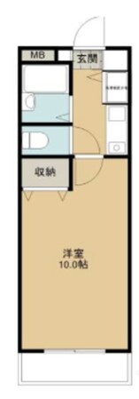 所沢駅 徒歩5分 3階の物件間取画像